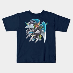 paildramon fanart Kids T-Shirt